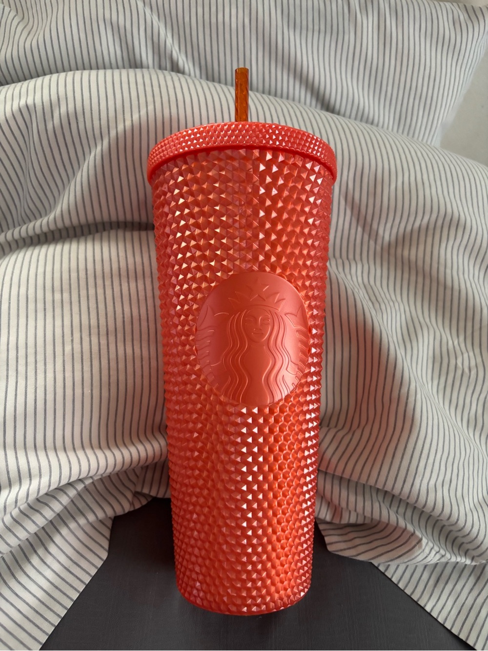 Starbucks Orange studded tumbler